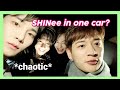 what happens when you put shinee together in the same car