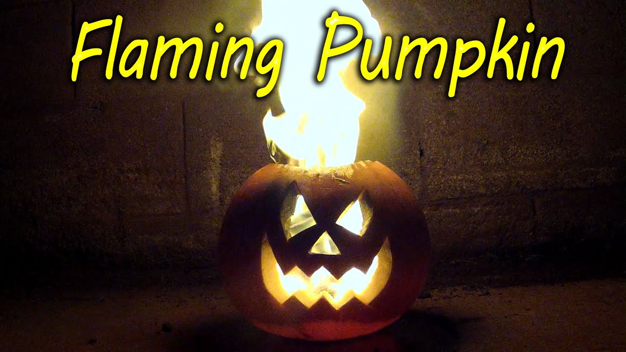 Flaming Pumpkin