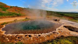 Geysir and Strokkur \