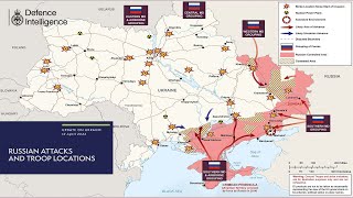 Карта боевых действий в Украине 9