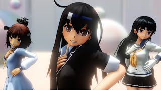 【MMD艦これ】坊ノ岬組でどりーみんチュチュ