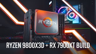 Ultimate Ryzen 9800X3D + RX 7900XT Gaming Build!