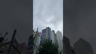 2023.09.15 13:14 🌡 25℃ 부산 수영구 광안동 날씨 ☔️ | 습도 96% 많이 내리는 가을비 그러나 곧 그침 | Korean weather 韓国の天気 韩国天气