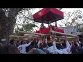 平成30年塩屋王子神社秋祭り 四ツ太鼓