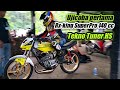 Rx-king SuperPro 140 cc TeknoTuner Uji coba pertama kali Best Time 57.50 dtk / Lap