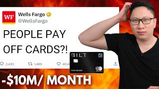 The End Of Bilt Card?! Wells Fargo Losing $10 Million/Month | Wall Street Journal Reaction