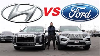 2023 Hyundai Palisade VS 2023 Ford Explorer: Did Hyundai Outclass Ford?