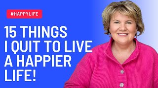 Over 50? 15 Things to Ditch for a Happier Life in 2025! 🌟😊