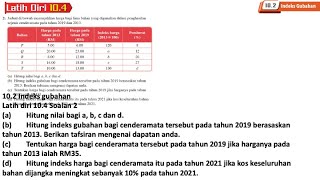 Latih diri 10.4 Soalan 2 | 10.2 Indeks Gubahan | Bab 10 Nombor Indeks | Add Maths Tingkatan 4