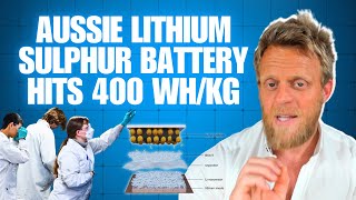 NEW lithium sulphur battery made in Australia doubles energy density