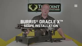 Mounting the Burris Oracle X Rangefinding Crossbow Scope on a TenPoint Crossbow | TenPoint Crossbows