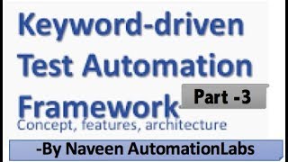 KeyWord Driven Framework In Selenium - Part -3 || Check-In your code into GIT Repo