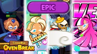 All Cookie Run Ovenbreak Epic Cookie Skills (Up to Mint Wafer Cookie)