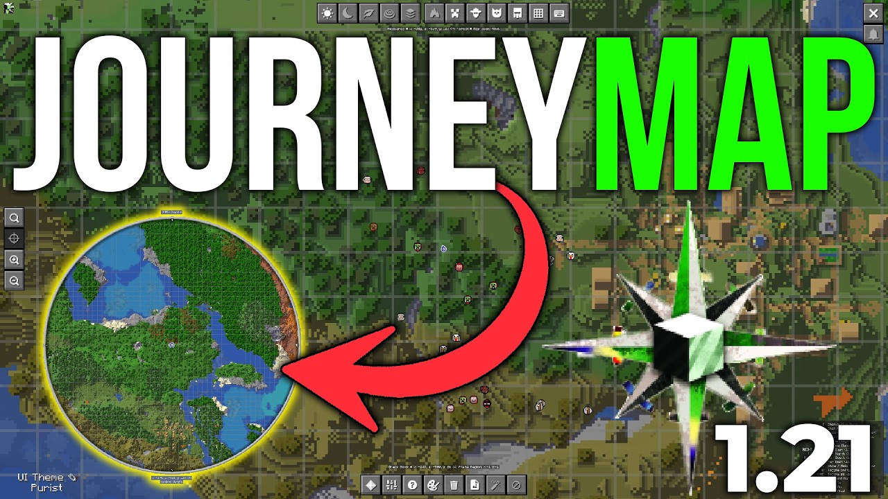 How To Download Install Journey Map Mod For Minecraft 1