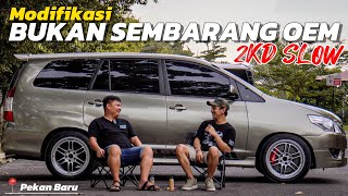 Review Modifikasi Mobil Kijang Inova 2013 2Kd Slow , Bukan Sembarang Oem !!!