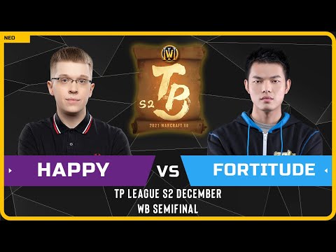 WC3 – [UD] Happy vs Fortitude [HU] – WB Semifinal – TP League S2 Monthly 4
