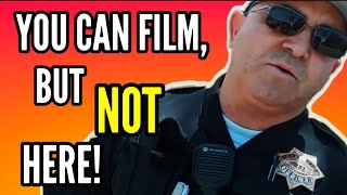 You CAN FiLM, but NOT HERE!🚨