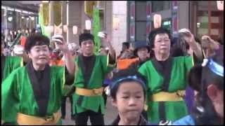 2014のんのこ諫早まつり　のんのこ街踊り5　 アーケード