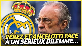 Real Madrid - Mercato : Florentino Pérez et Carlo Ancelotti face à un Sérieux Dilemme