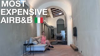 STAYING in the MOST EXPENSIVE AirB\u0026B in Italy, Piacenza! Italy Vlog #2