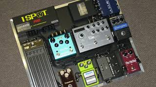 L.A. SOUND DESIGN W/D/W MICHAEL LANDAU INSPIRED PEDALBOARD.