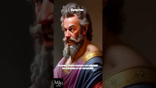 The Power of Knowledge: Exploring Democritus' Timeless Wisdom" #shorts #ytshorts #viral #philosophy