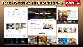 Responsive Hotel Website Using Bootstrap 5 | Complete Responsive Hotel Website Using Bootstrap 5