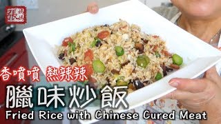 ★ 臘味炒飯 簡單做法 ★ | Chinese cured meat fried rice easy recipe