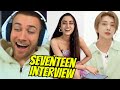 BEST INTERVIEW!! K-Pop SEVENTEEN ft. Sakshma Srivastav - REACTION