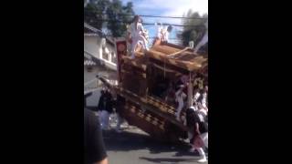 平成24年10月13日狭山神社宮入(川向)