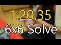 1:20.35 Official 6x6 Solve! (PR) | Washington Championship 2023