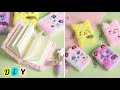 🌈 DIY cute stationery / How to make stationery supplies at home / handmade stationery/ easy crafts