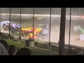 big crash at @ransomvillespeedway during mike bonesky sportsman memorial