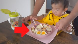 パパでも作れた！1歳の娘に簡単ごはん2食｜娘の反応が嬉しすぎた