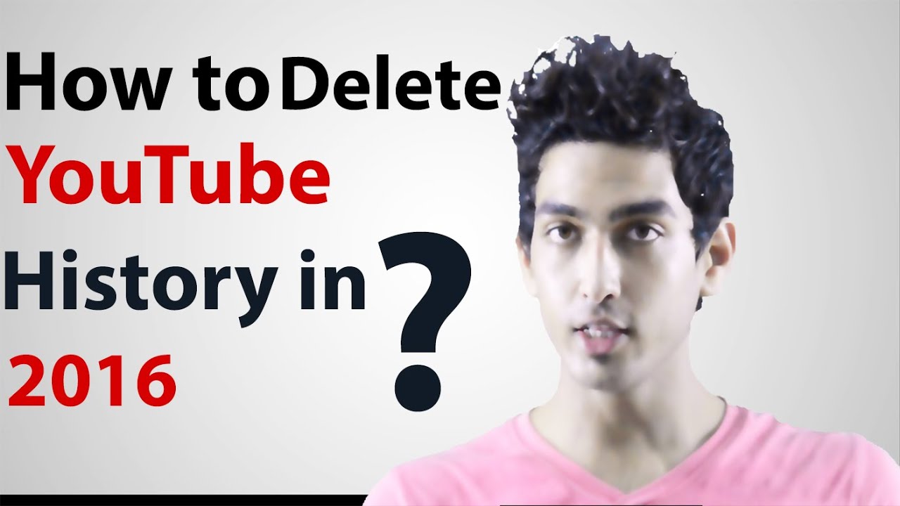 How To Delete Youtube History In 2016 Youtube How To Delete Youtube History In 2016 Youtube