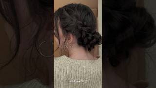 Dutch Braid low Bun 🎀 #glowup #aesthetic #kbeauty #korean #thatgirl #glow @GlowUpSynergy 🌻