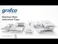 Grafco® Stainless Steel Instrument Trays