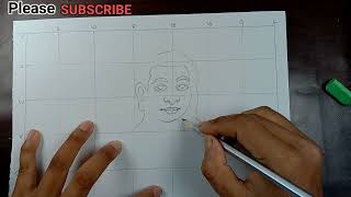 How to draw Srimanta Shankardev//portrait outline easy tips//মহাপুৰুষ শ্ৰীমন্ত শঙ্কৰদেৱৰ ছবি আঁকা..