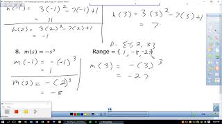 5-4 Evaluating Functions