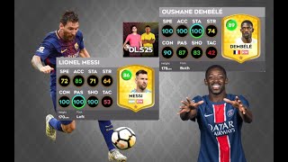 DLS 2025 | UPGRADE LIONEL MESSI 83 siêu phẩm; OUSMANE DEMBÉLÉ 83 🤩❤️