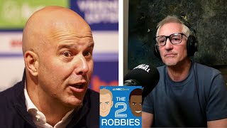 Why Arne Slot may have a 'really difficult' time at Liverpool | The 2 Robbies Podcast | NBC Sports
