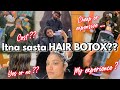 I did HAIR BOTOX TREATMENT For the First Time!! Style&Dine #hairbotox