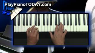 Piano Lessons - How to Match Chords Up... Chap. 3