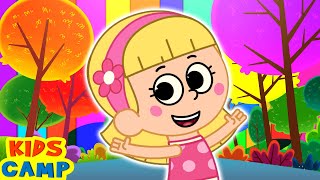 Learn Colors With Elly and Eva | The Colors Song | Fun Learning Videos | KidsCamp