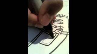 Drawing A Bane Pumpkin Stencil