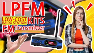 Low Power FM Transmitter Kit for Small FM Radio Station/Church/Parking Lot/Drive-in Theater