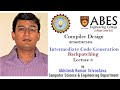 Backpatching - intermediate code generation (Lecture 3)