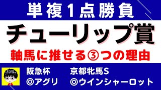 #1291【単複１点勝負 チューリップ賞 2023】狙いたい３つの理由 にしちゃんねる 馬Tube