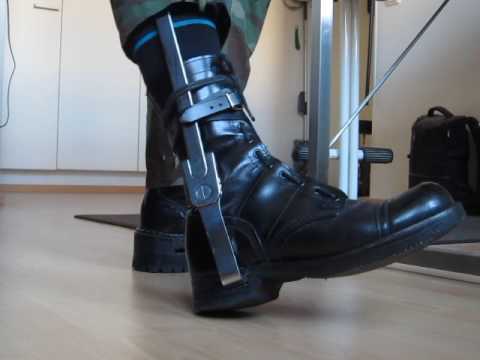 Kafo With Ischial Ring And Built Up Boot Youtube