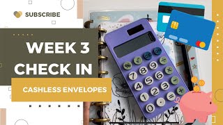 BUDGET WITH ME: DECEMBER WEEK 3 CHECK IN | CASHLESS SPENDING